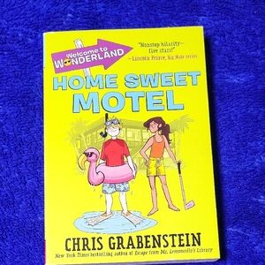 Home Sweet Motel by Chris Grabenstein - Bright Yellow Paperback